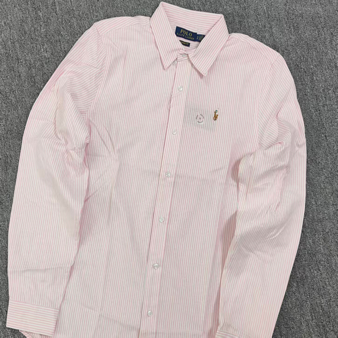 Other €20.5 ###Striped Oxford Shirt For Men And Women Triple Striped Canvas B (Colorful Horse) - Image 8