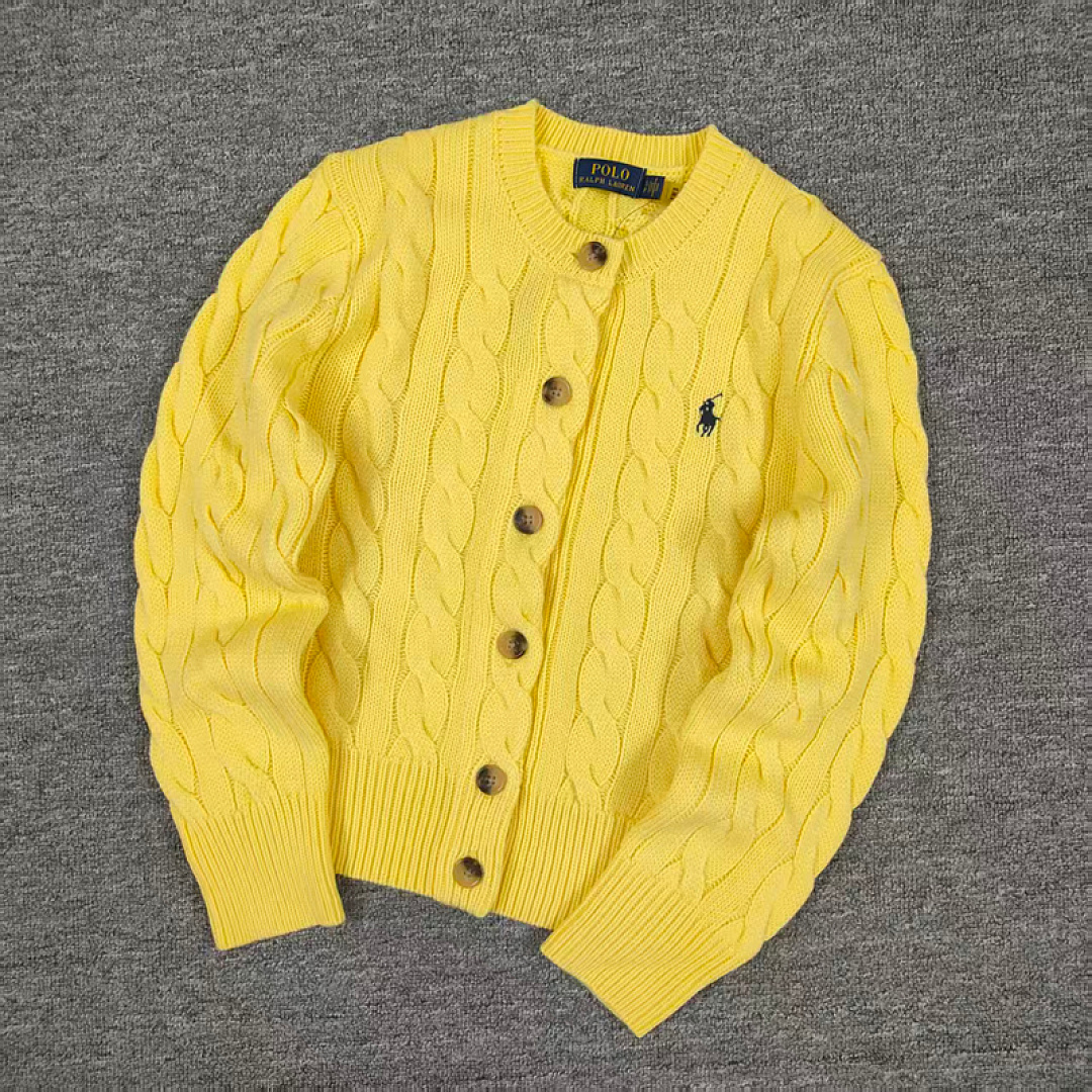 Other €28.9 #RL Wool Twist Style Cardigan For Women 90%Wool+10%Cashmere Fleece Big Linen Floral C - Image 14