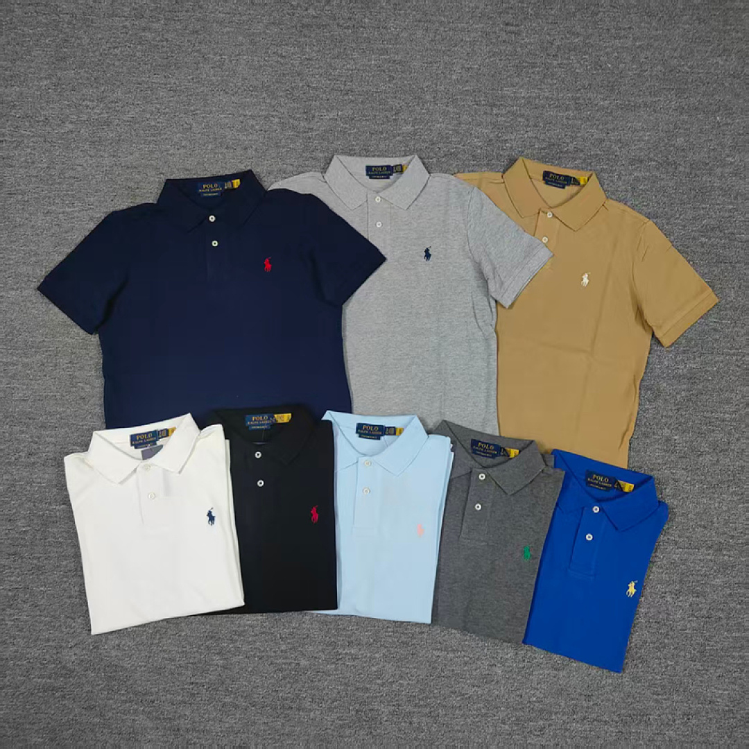 Other €19.7 ###One-To-One New Version Custom Fit Classic Polo Shirt For Men Mens Buckle Short Sleeve