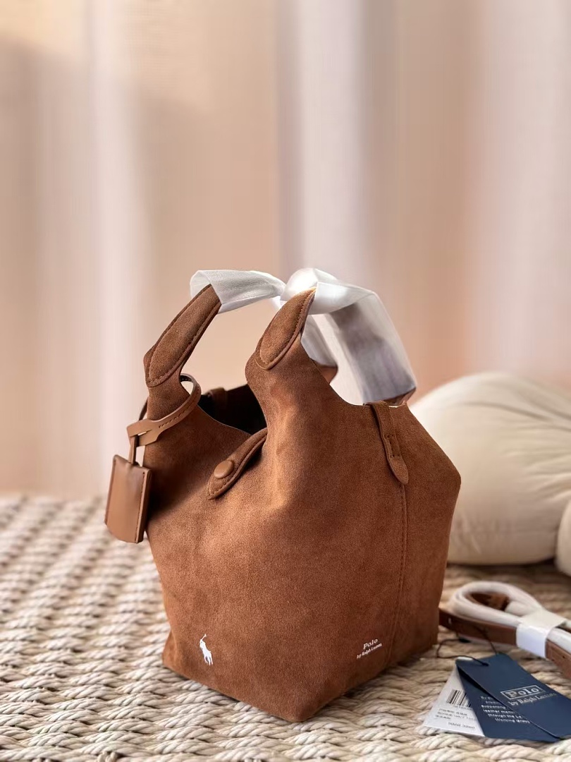 Other €37.4 ## Cow Suede Mini Tote Bag Velvet Leather Small No V - Image 21