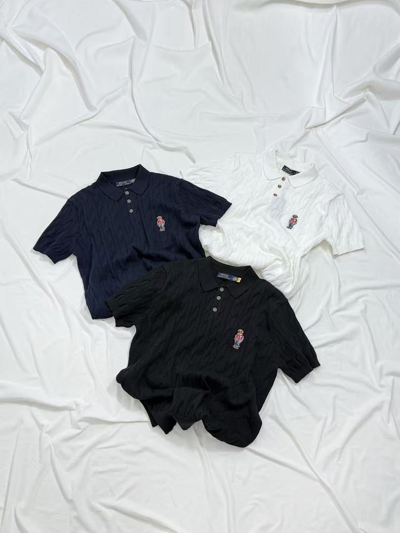 Other €20.5 ## Bear Knit Sweater Small Triple Buckle Short Sleeve Polo R - Image 5