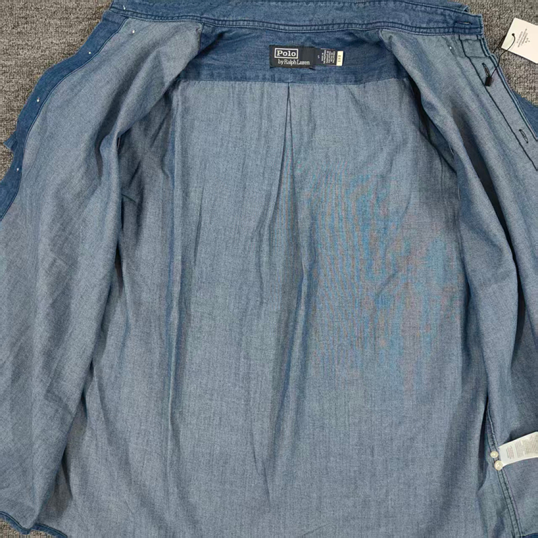 Other €20.5 ##Denim Short-Sleeved Shirt Short Sleeve M (Loose Fit) - Image 12