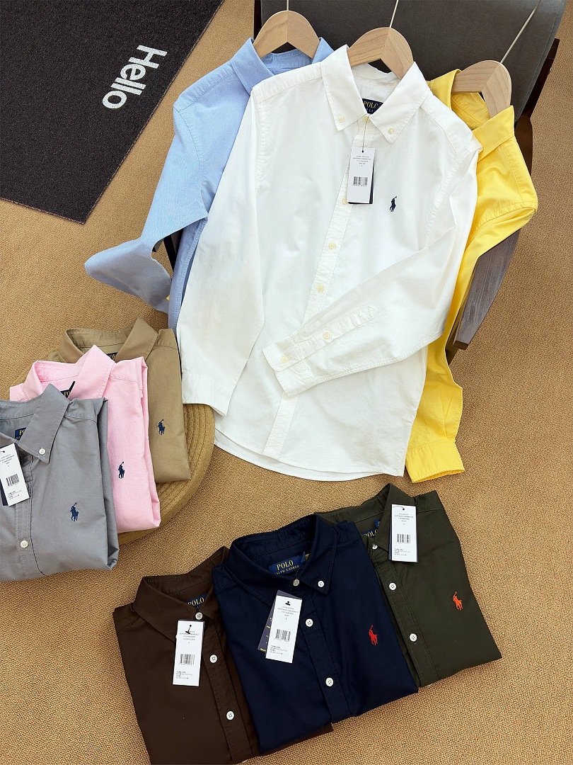 Other €27.0 ##Classic Fit Oxford Shirts For Men And Women Solid Label Canvas Z - Image 10