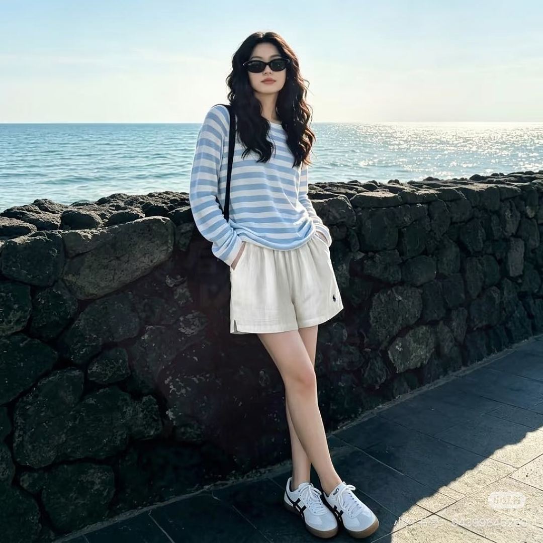 Other €16.6 ##Women's Linen Shorts With Liner Womens Short M - Image 8