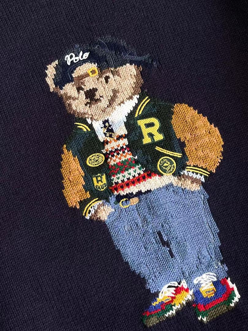 Other €38.7 ## Wool Bear Sweater RL00808 Green R P - Image 26