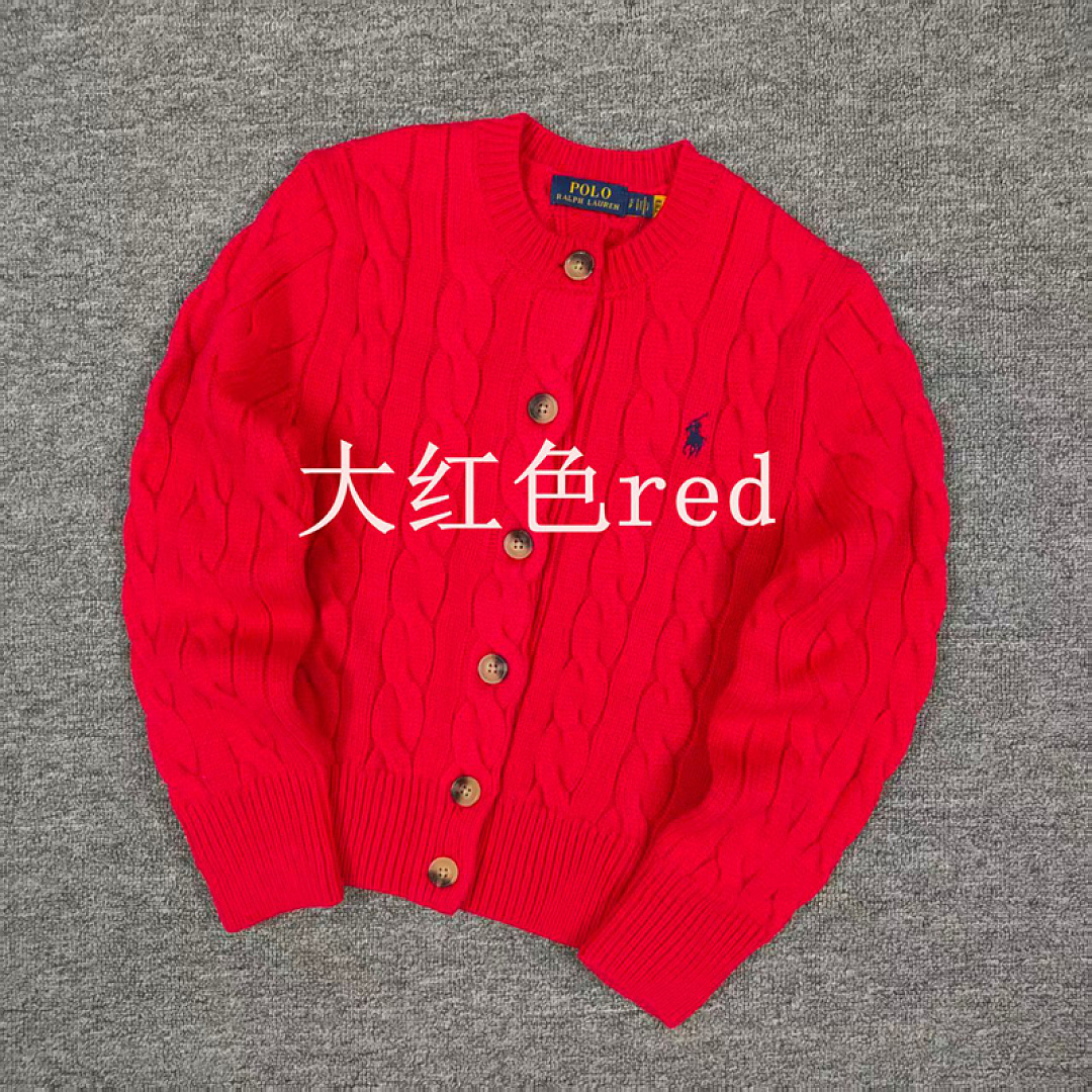 Other €28.9 #RL Wool Twist Style Cardigan For Women 90%Wool+10%Cashmere Fleece Big Linen Floral C - Image 10