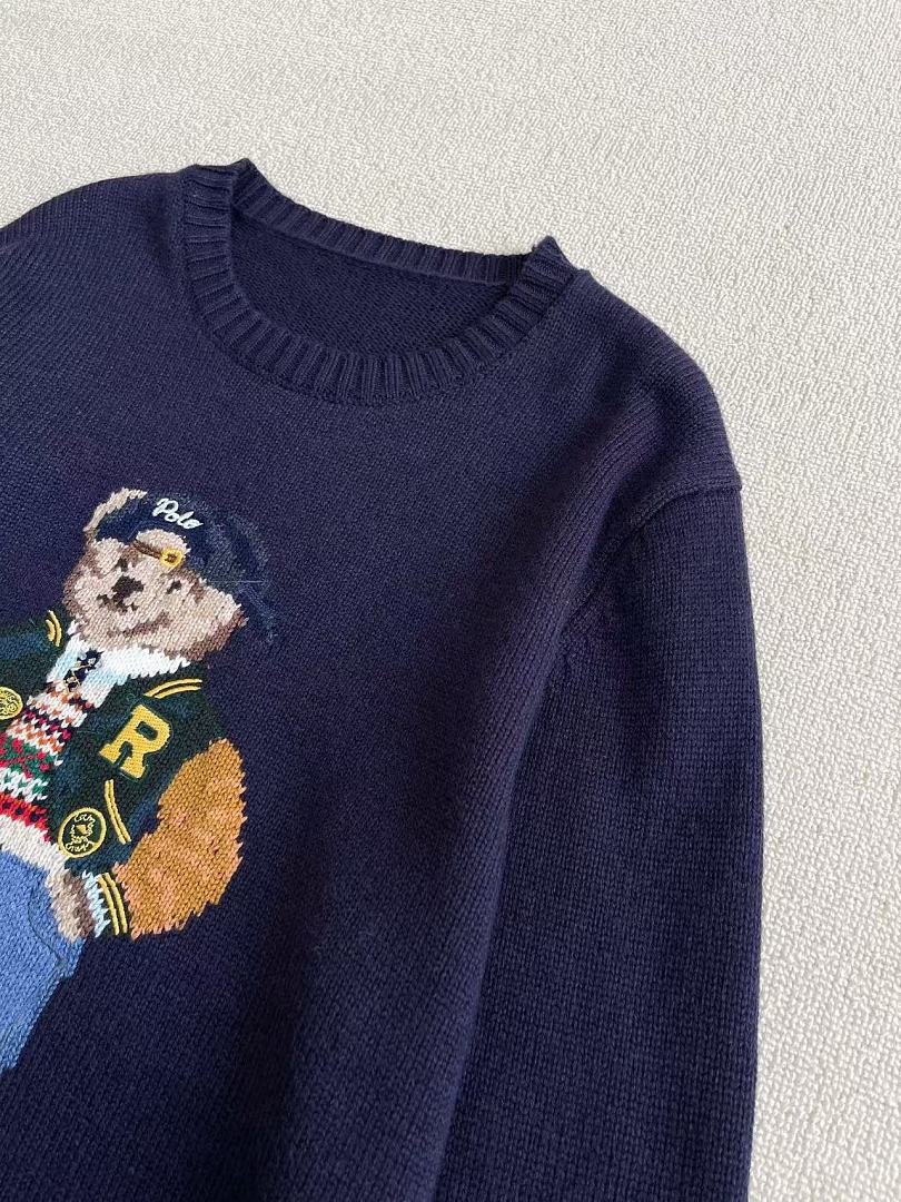 Other €38.7 ## Wool Bear Sweater RL00808 Green R P - Image 19