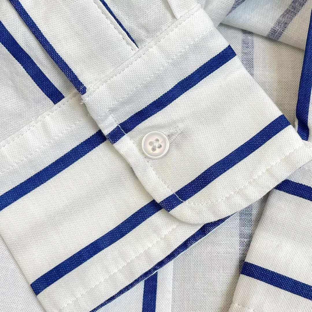 Other €28.3 ##Linen Stripe Shirt 027 Linen Striped P - Image 43