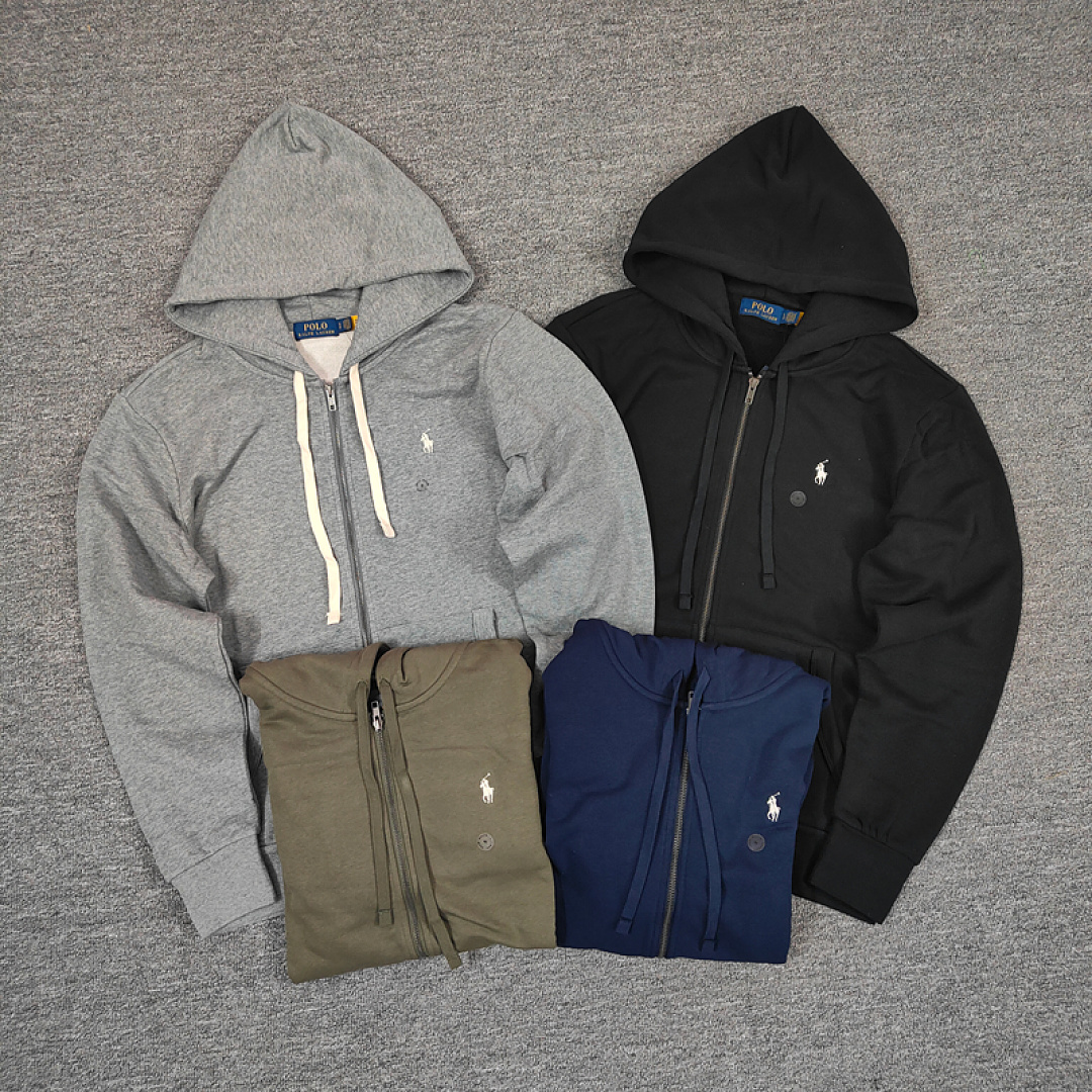 Other €31.2 ## Men's 24 Year Autumn Full Zipper Cotton Hoodie Quad D