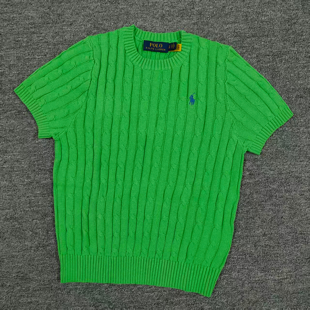 Other €17.2 ##Candy Color Round Neck Pure Cotton Short Sleeves Sweater Candy Fruit Collar Sleeve C - Image 16