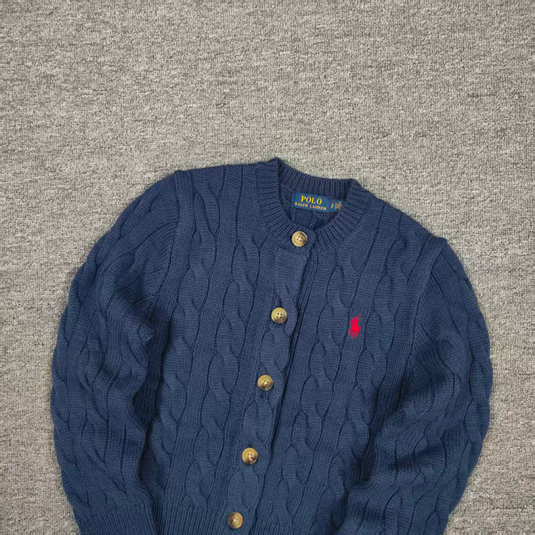 Other €28.9 #RL Wool Twist Style Cardigan For Women 90%Wool+10%Cashmere Fleece Big Linen Floral C - Image 29