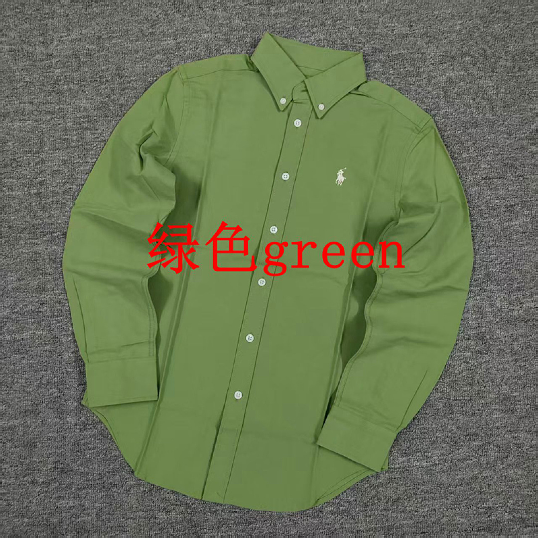 Other €21.8 Female Version 100%Cotton Oxford Shirt Womens Solid Cotton Long Sleeve C - Image 4