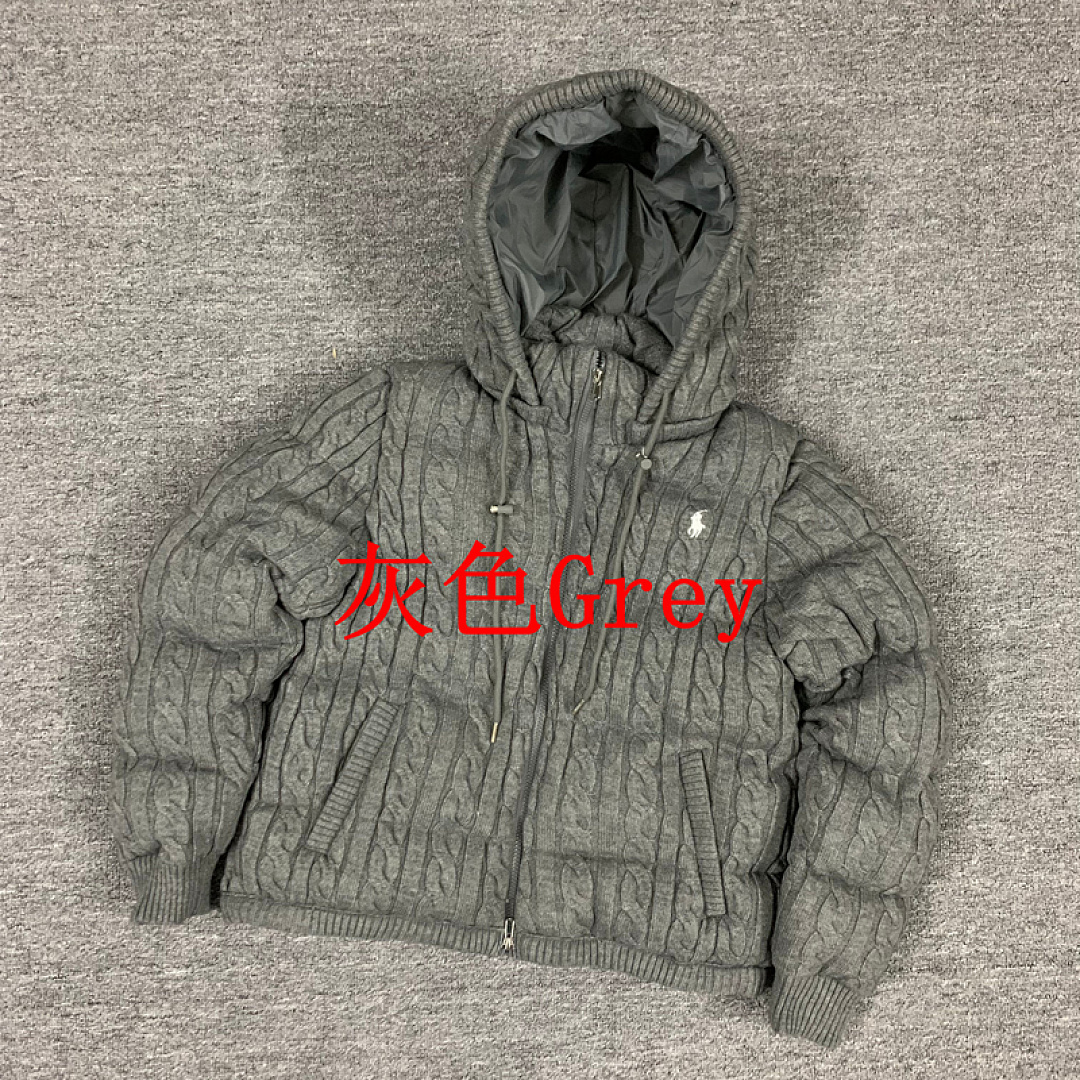Other €56.4 ## Knit Hooded Cotton-Padded Jacket Cotton W - Image 5