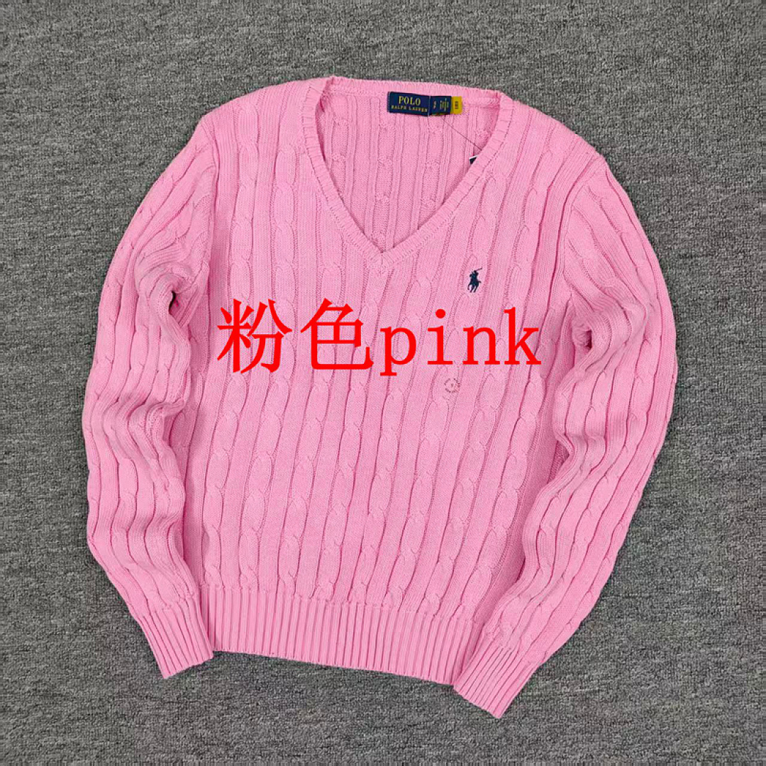 Other €21.8 ##8 Colors V-Neck Women's Sweater Long sleeveV Collar Womens Fleece C/A - Image 10