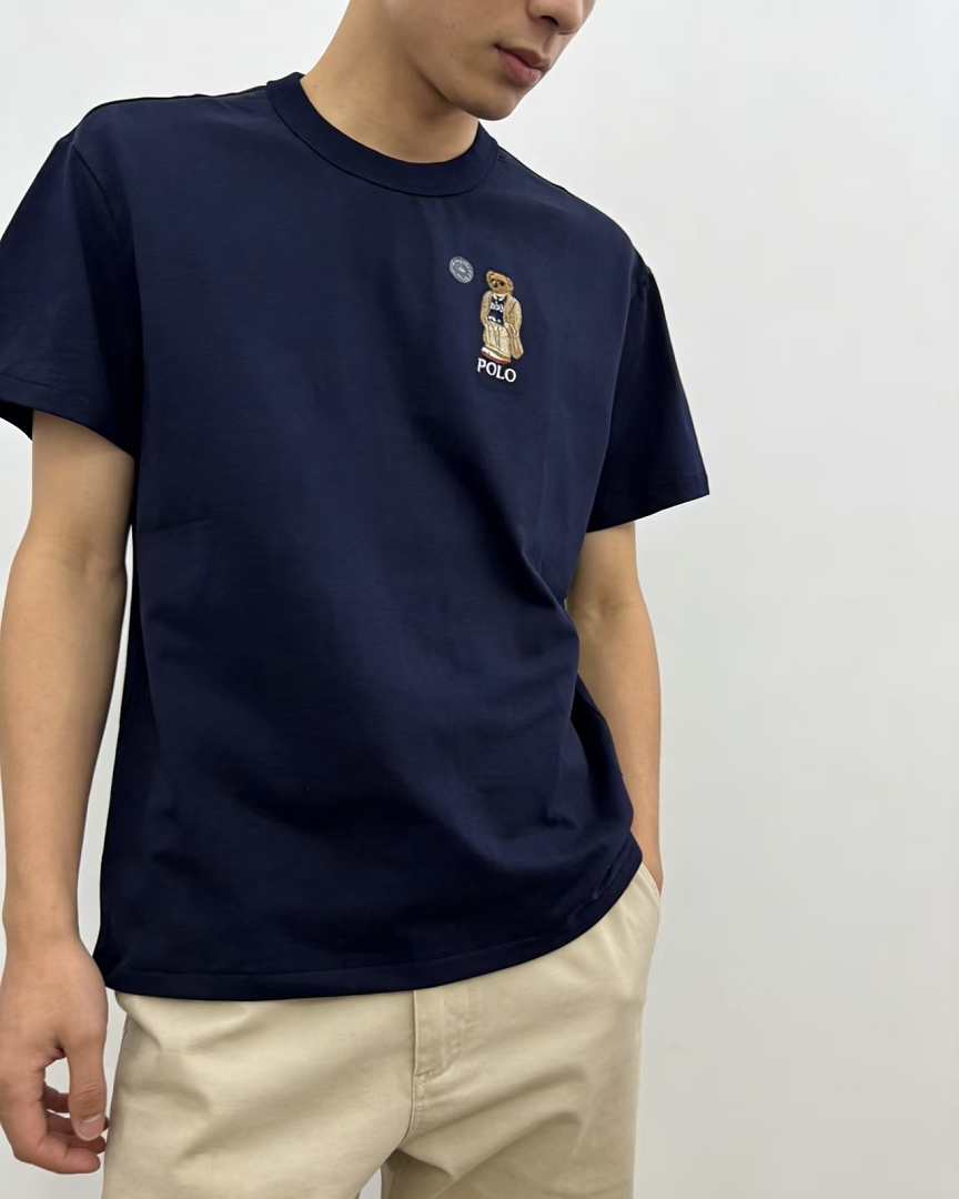Other €12.7 ##Classic Fit Bear Embroidered T-Shirt Small Triple T Y - Image 3