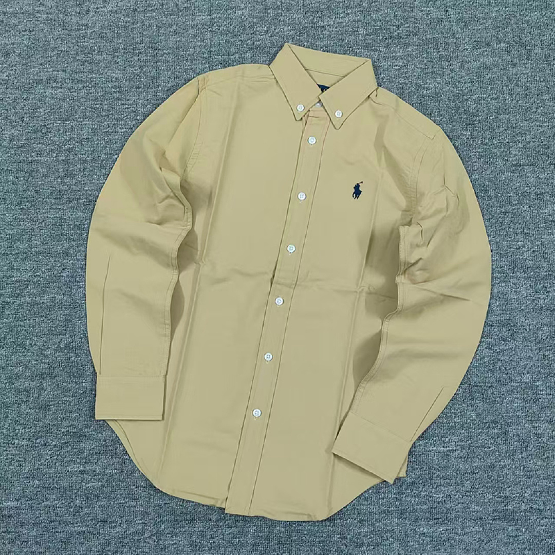 Other €21.8 Female Version 100%Cotton Oxford Shirt Womens Solid Cotton Long Sleeve C - Image 17