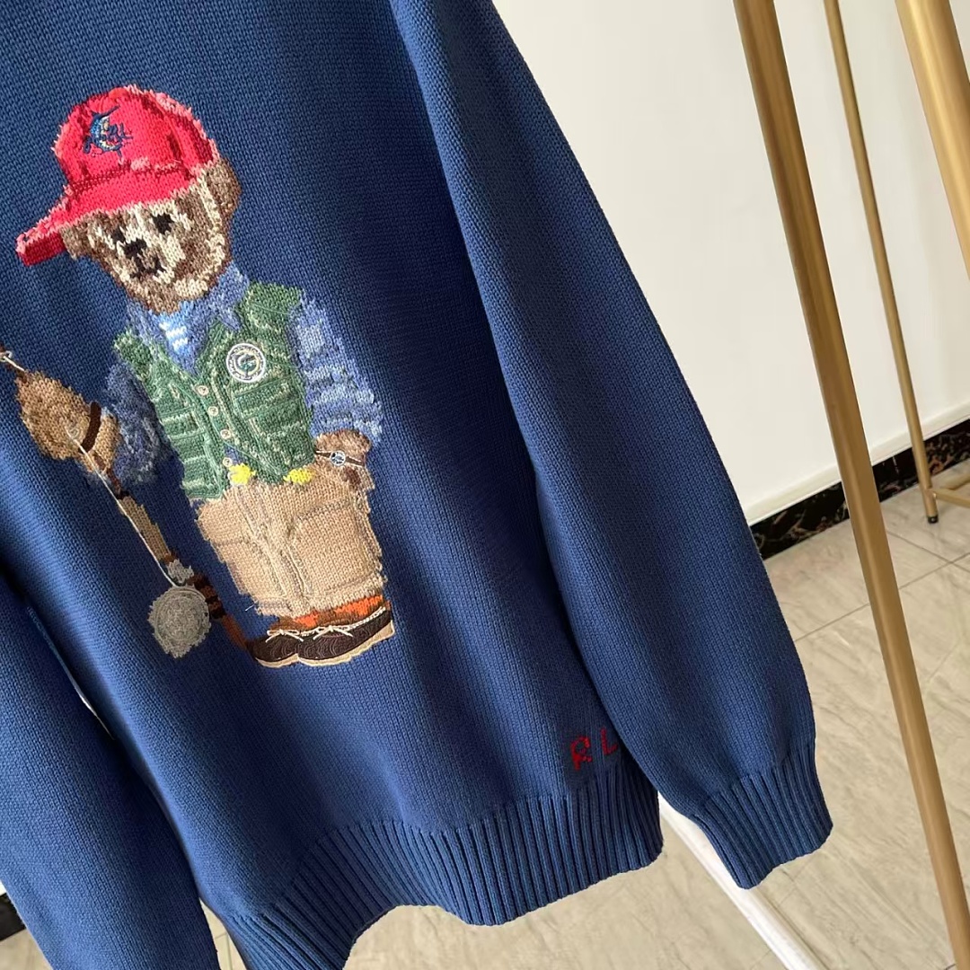 Other €37.4 ##Fishing Bear Sweater Hoodie 808 Small P - Image 8