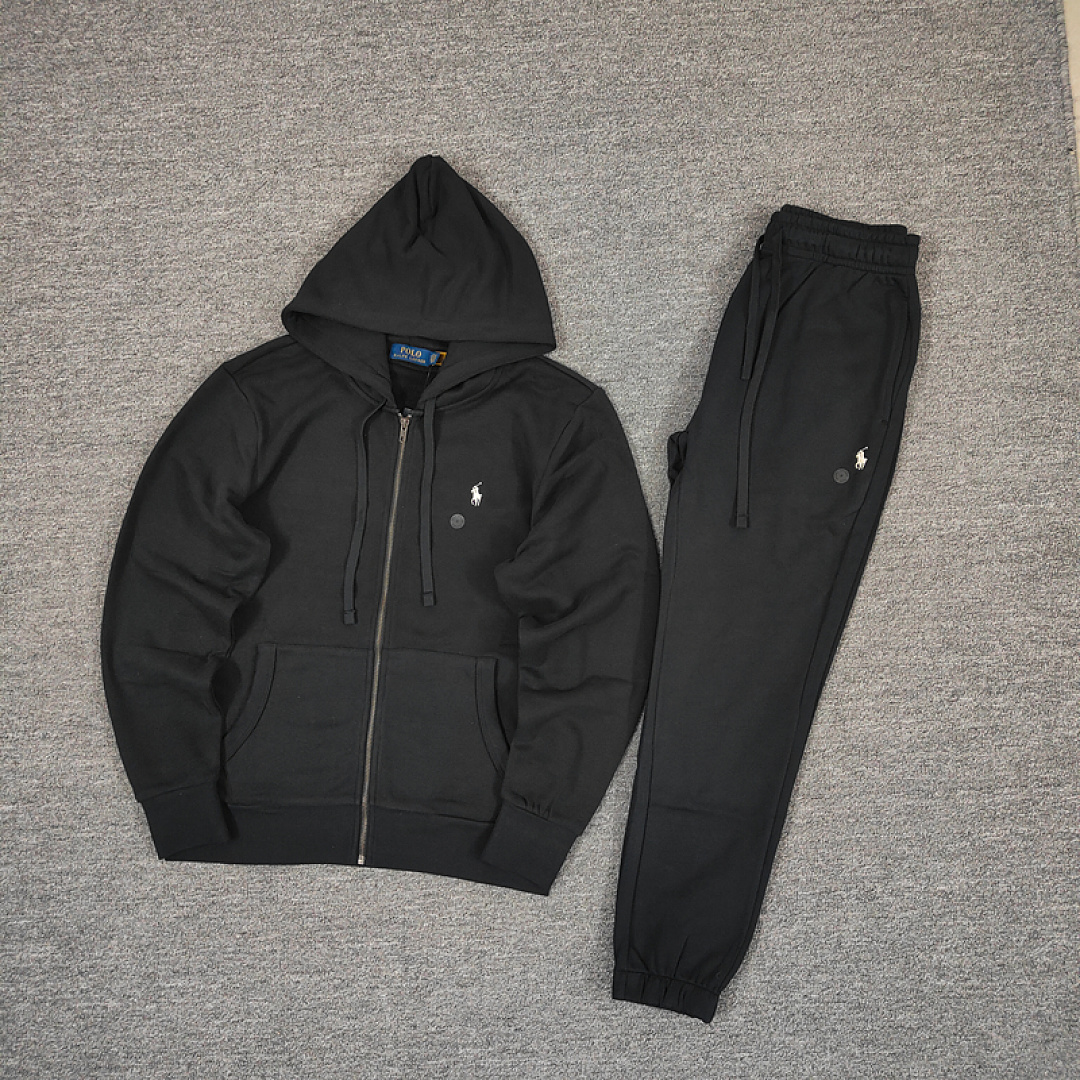 Other €54.6 ## Men's 24 Year Autumn Cotton Full Zipper Hoodie And Pants Set Quad D - Image 10