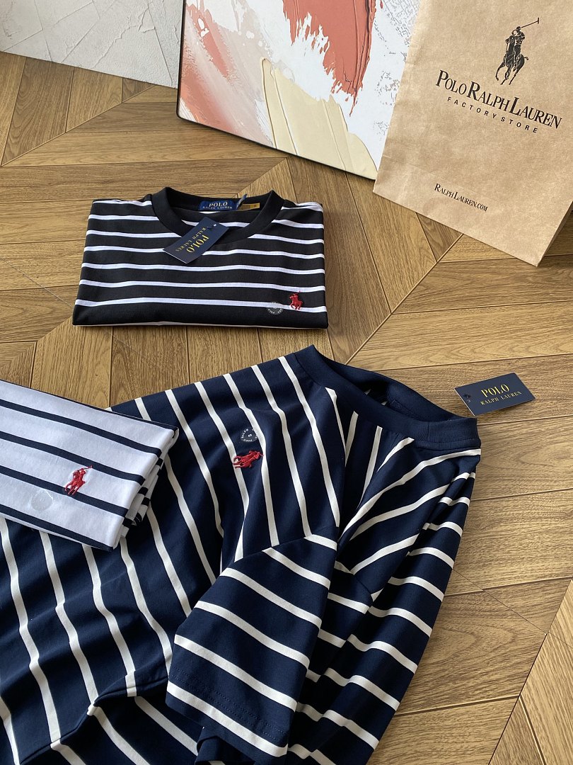 Other €14.0 ##Striped Jersey T-Shirt RL Striped Short Sleeve T 521226 E - Image 17