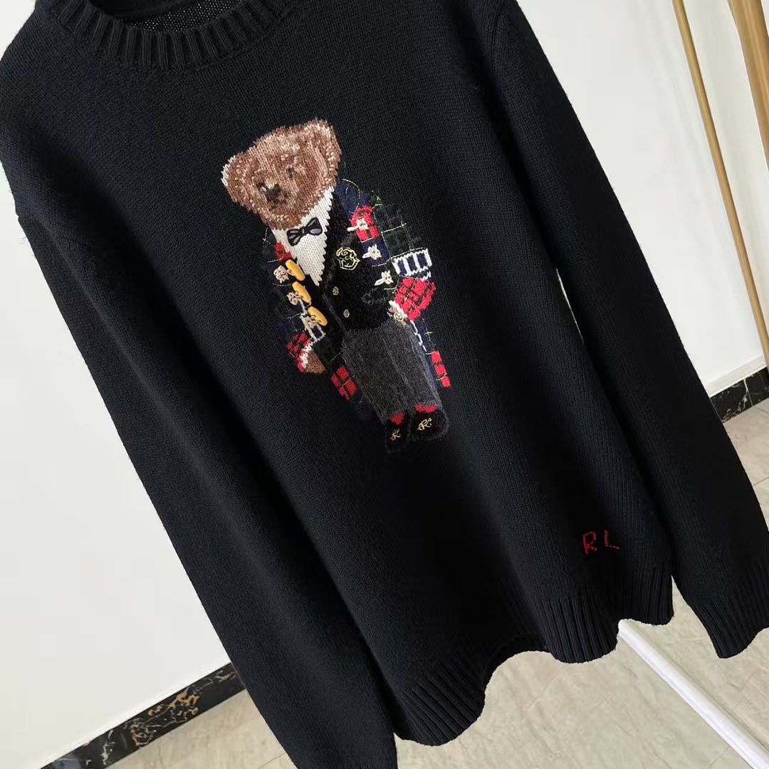 Other €40.0 ##Wool Bear Sweater 808 Fleece P - Image 6