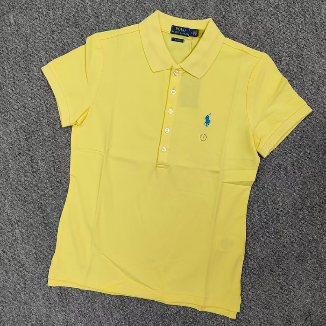 Other €18.7 #RL 8 Color Five Button Stytle Women's POLO Shirt Buckle Womens B - Image 24
