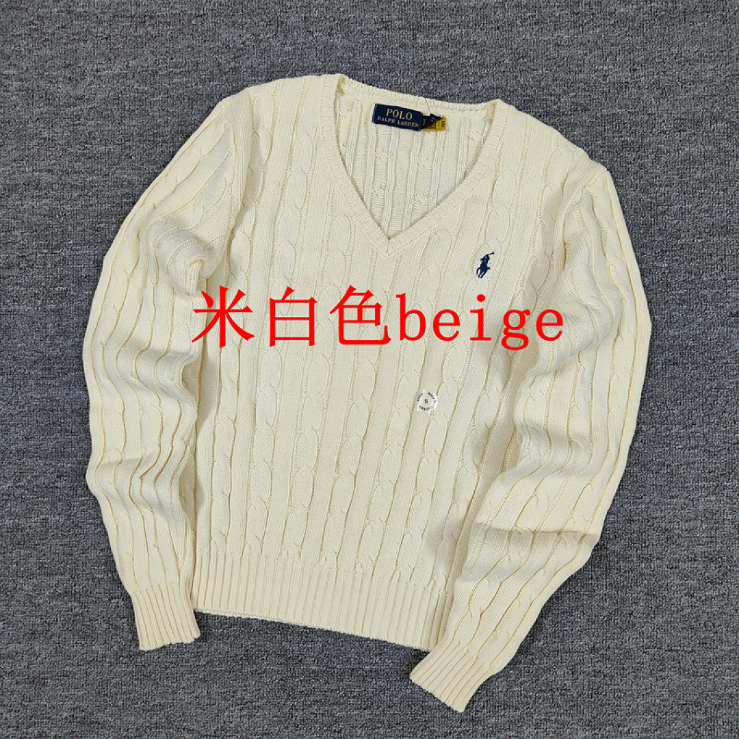 Other €21.8 ##8 Colors V-Neck Women's Sweater Long sleeveV Collar Womens Fleece C/A - Image 3