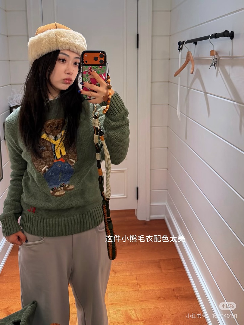 Other €36.1 ##Bear Sweater RL Yellow Green P (€28.3/¥218 Promotional Price For One Month) - Image 3
