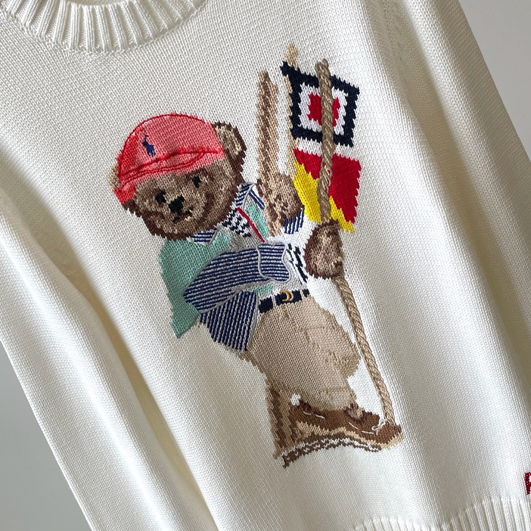 Other €36.1 ##Bear Sweater RL0066 Autumn White P (€28.3/¥218 Promotional Price For One Month) - Image 12