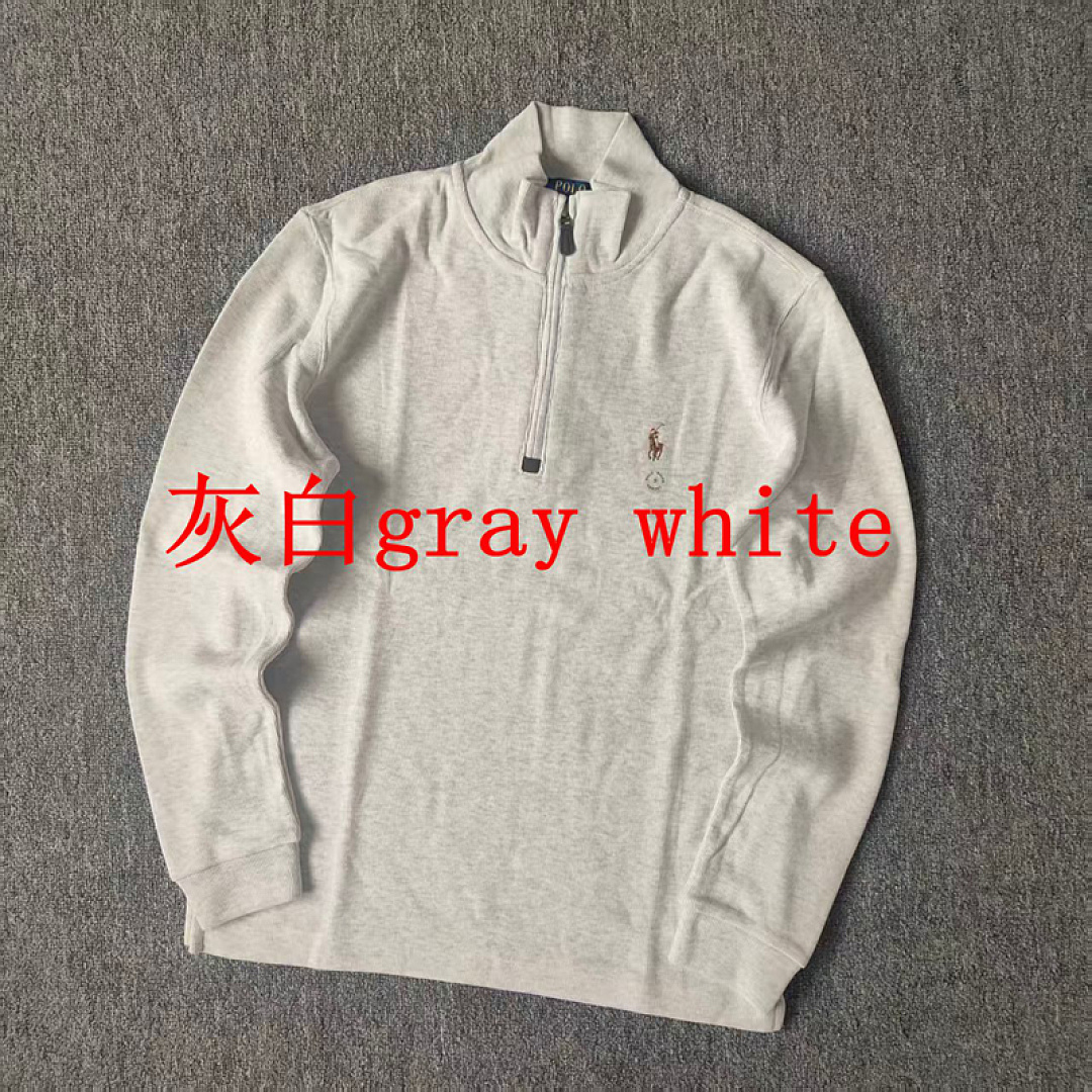 Other 20.4 ##Colored Pony Quarter-Zip Pullover Color Half G - Image 7