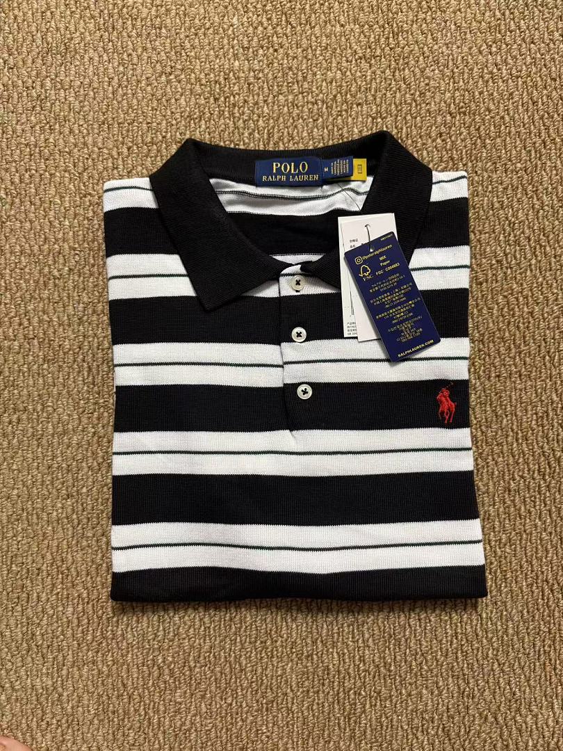 Other €19.7 ## Pima Cotton Stripe Polo Shirt 4 Striped Short Sleeve R - Image 13