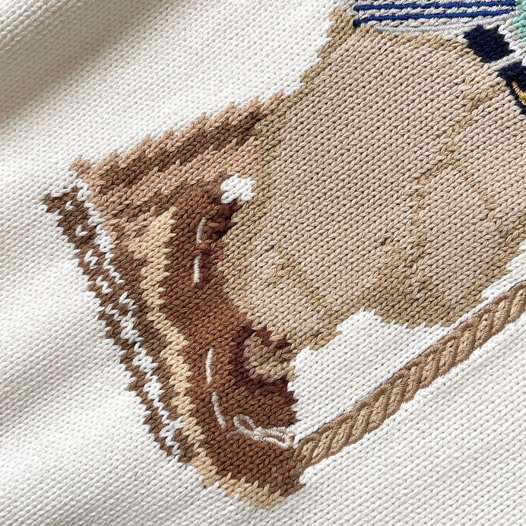 Other €36.1 ##Bear Sweater RL0066 Autumn White P (€28.3/¥218 Promotional Price For One Month) - Image 19
