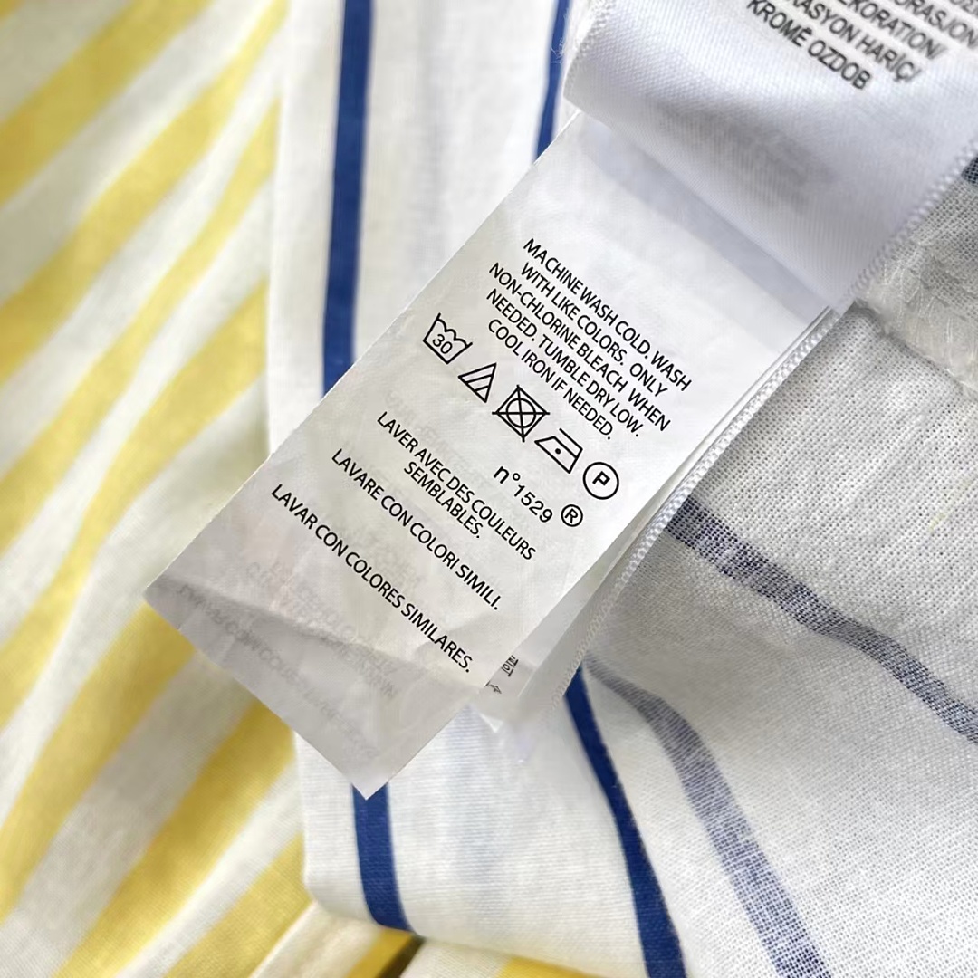 Other €28.3 ##Linen Stripe Shirt 027 Linen Striped P - Image 50