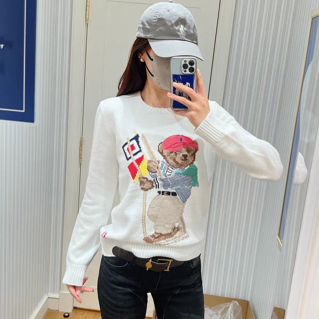 Other €36.1 ##Bear Sweater RL0066 Autumn White P (€28.3/¥218 Promotional Price For One Month)