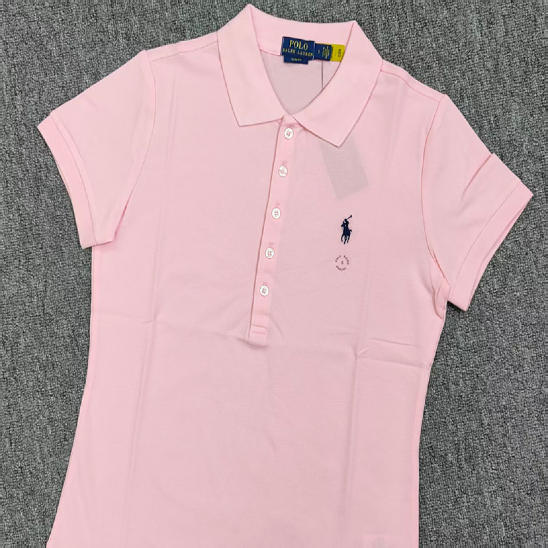 Other €18.7 #RL 8 Color Five Button Stytle Women's POLO Shirt Buckle Womens B - Image 17