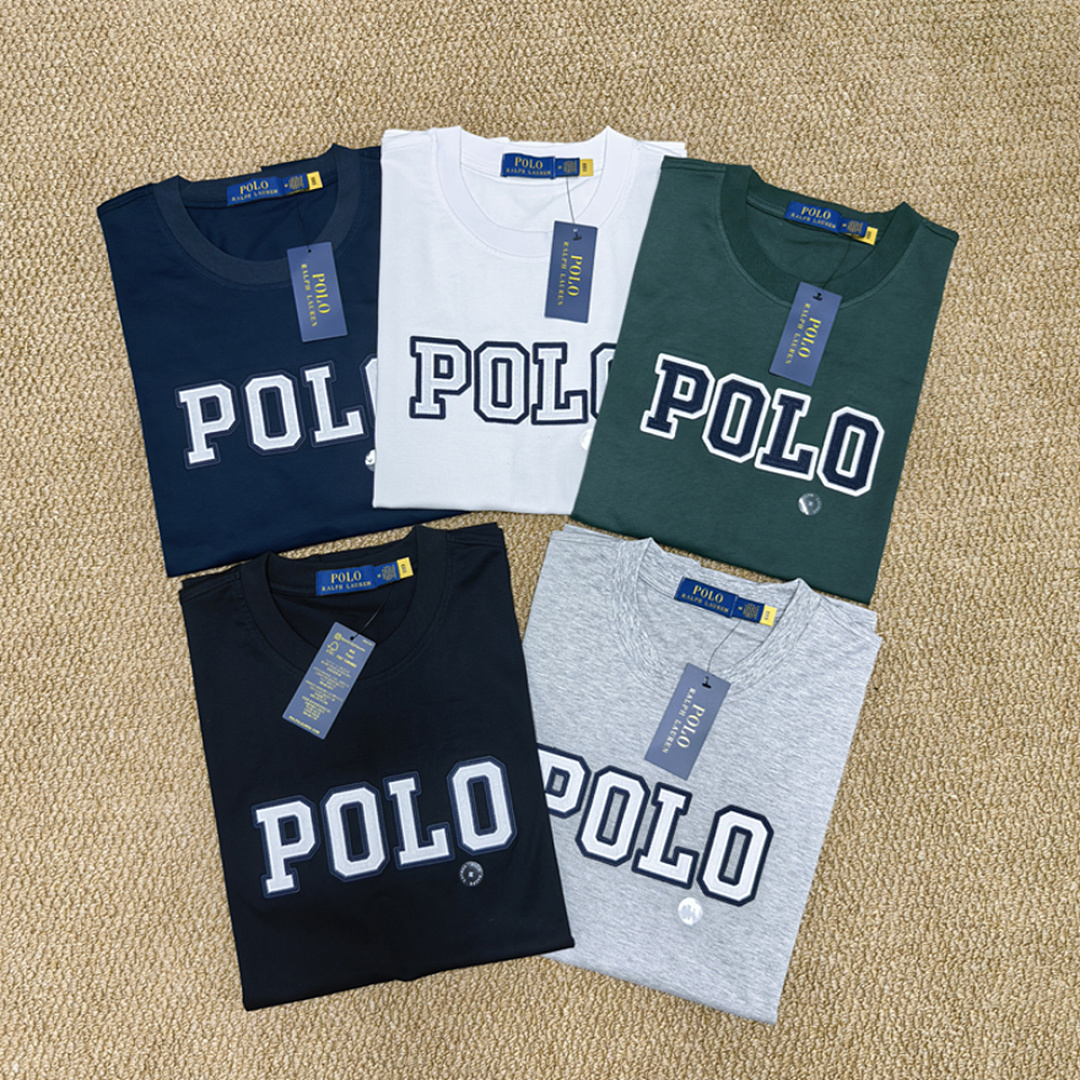 Other €13.6 ##100% Cotton Letter Embroidery T-Shirt Solid Embroidered T - Image 10