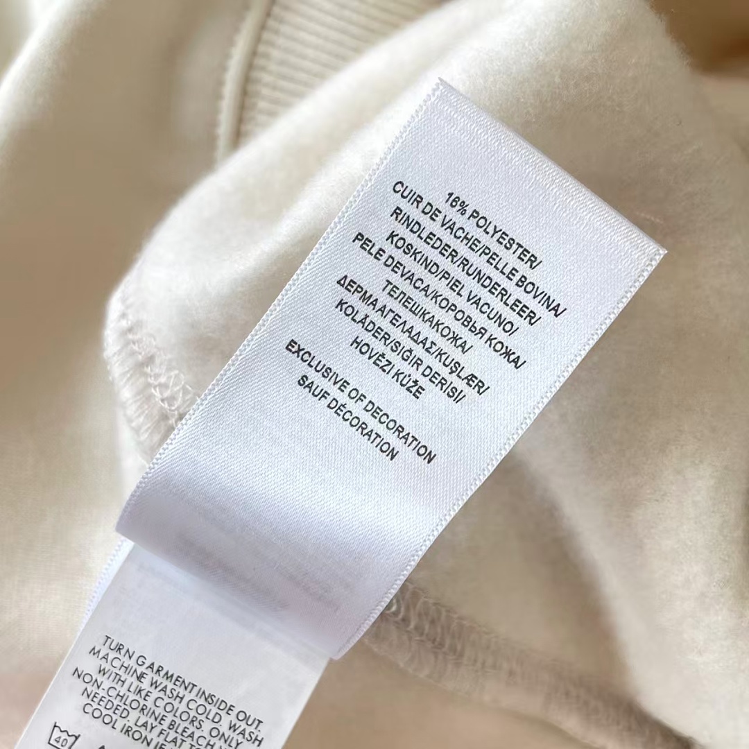 Other €34.8 ##Women's Bear Oversized Fleece Hoodie White Coffee P - Image 43