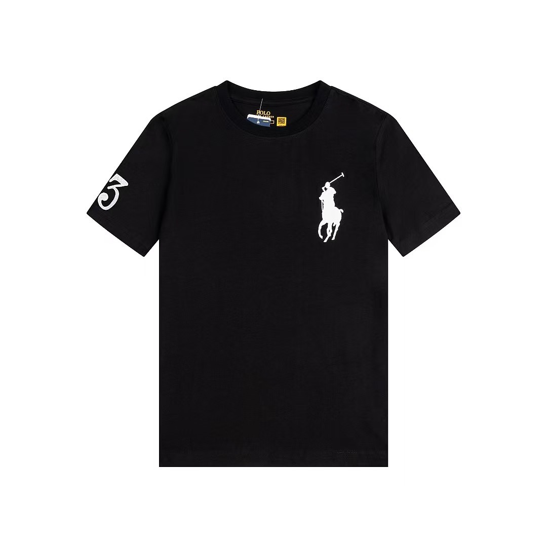 Other €10.1 # Big Pony Short Sleeve Shirt Solid Collar T H - Image 3