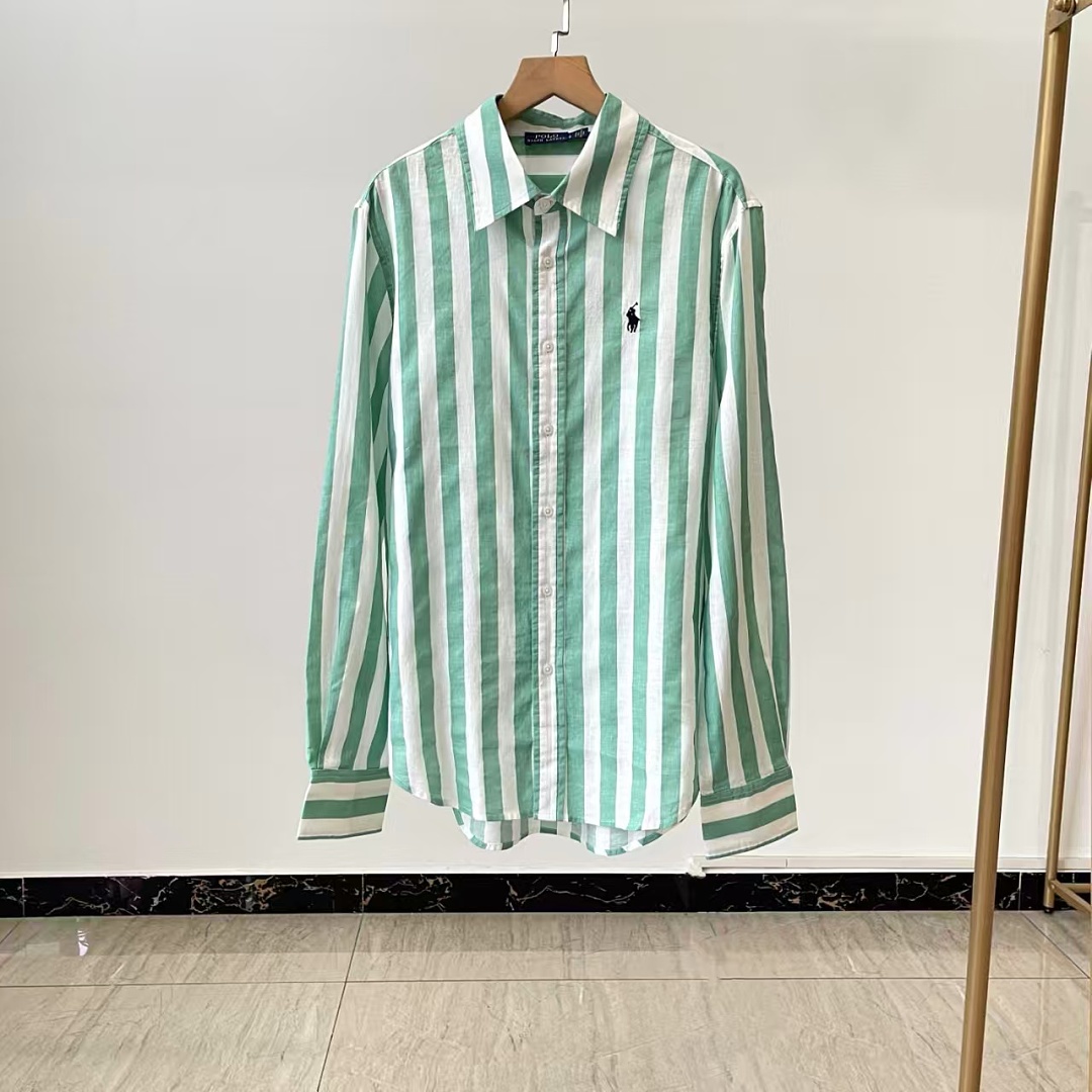 Other €28.3 ##Linen Stripe Shirt 027 Linen Striped P - Image 29