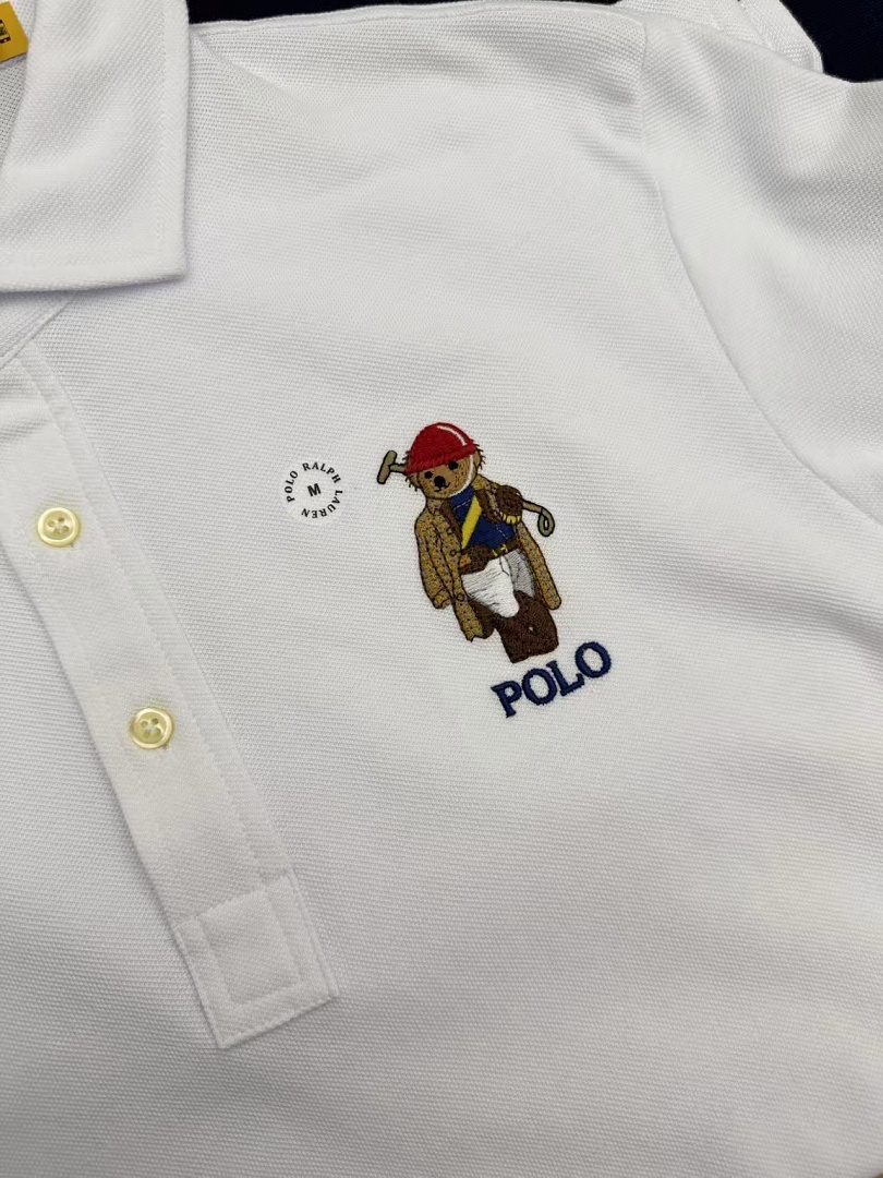 Other €19.7 ##Custom Slim Fit Bear Cotton Polo Shirt Y - Image 14