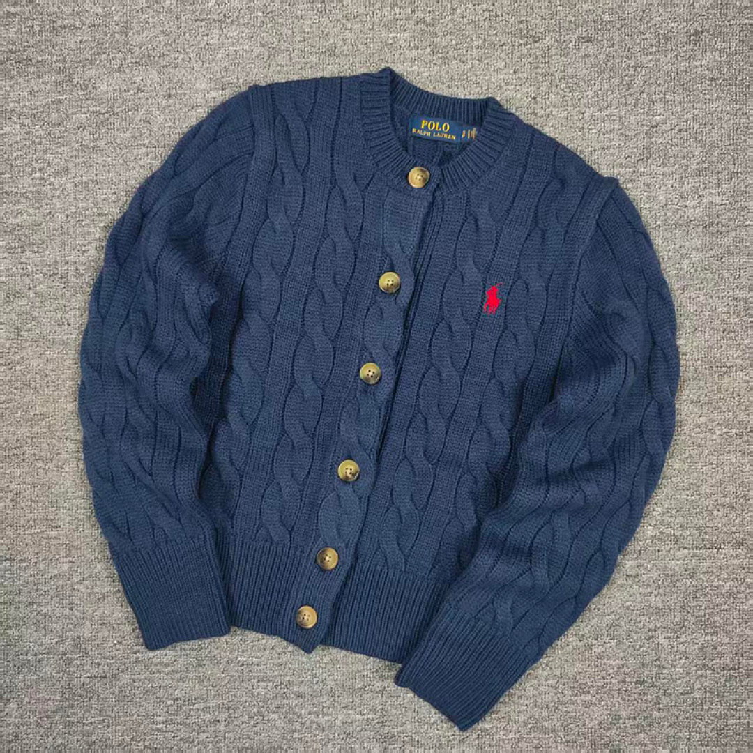 Other €28.9 #RL Wool Twist Style Cardigan For Women 90%Wool+10%Cashmere Fleece Big Linen Floral C - Image 19