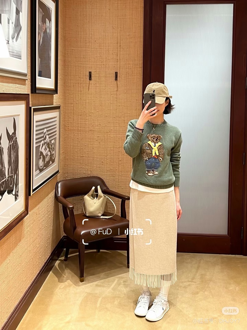 Other €36.1 ##Bear Sweater RL Yellow Green P (€28.3/¥218 Promotional Price For One Month) - Image 6