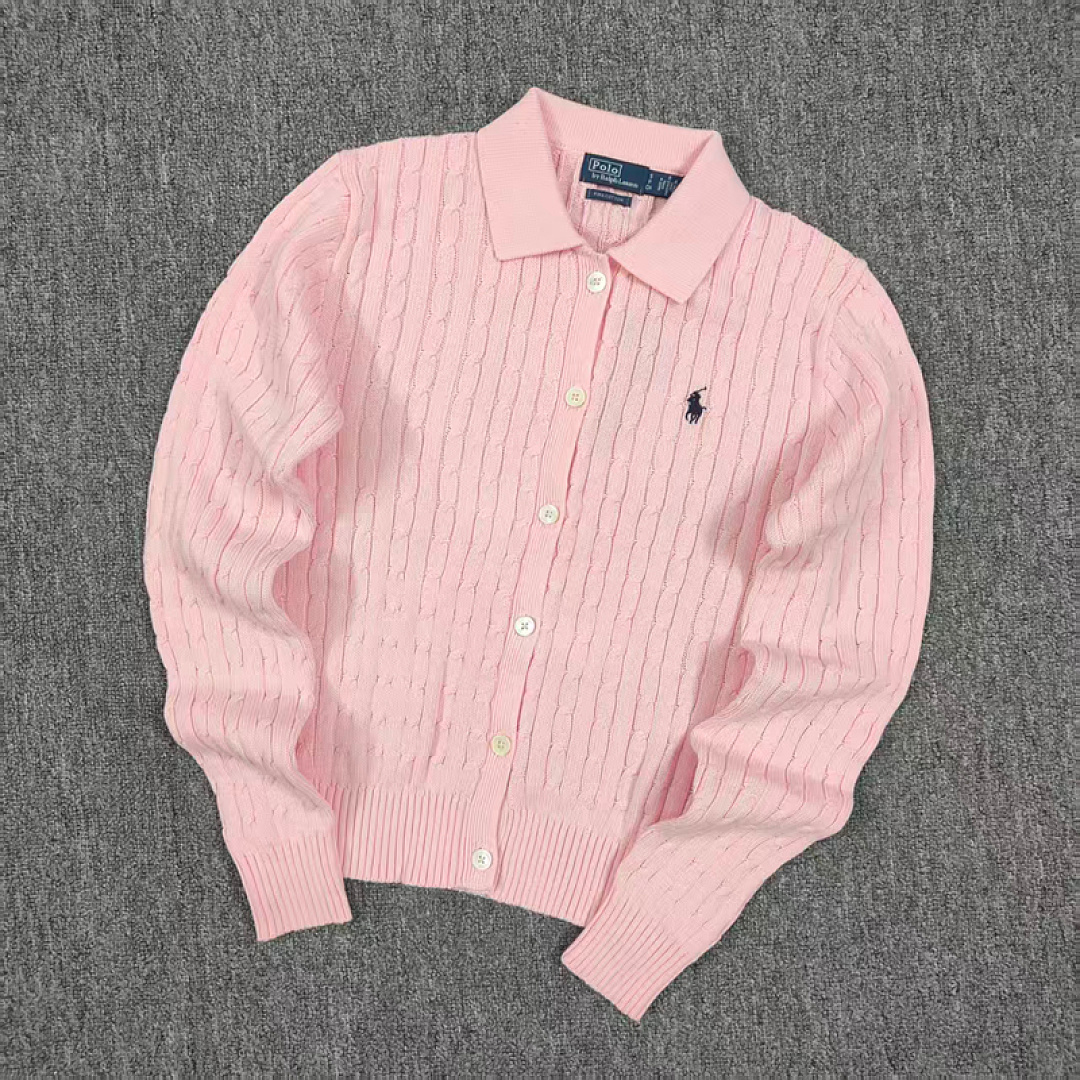 Other €23.4 Slim-Fit Lapel Knitted Long-Sleeved Cardigan Collar Long Sleeve C - Image 6