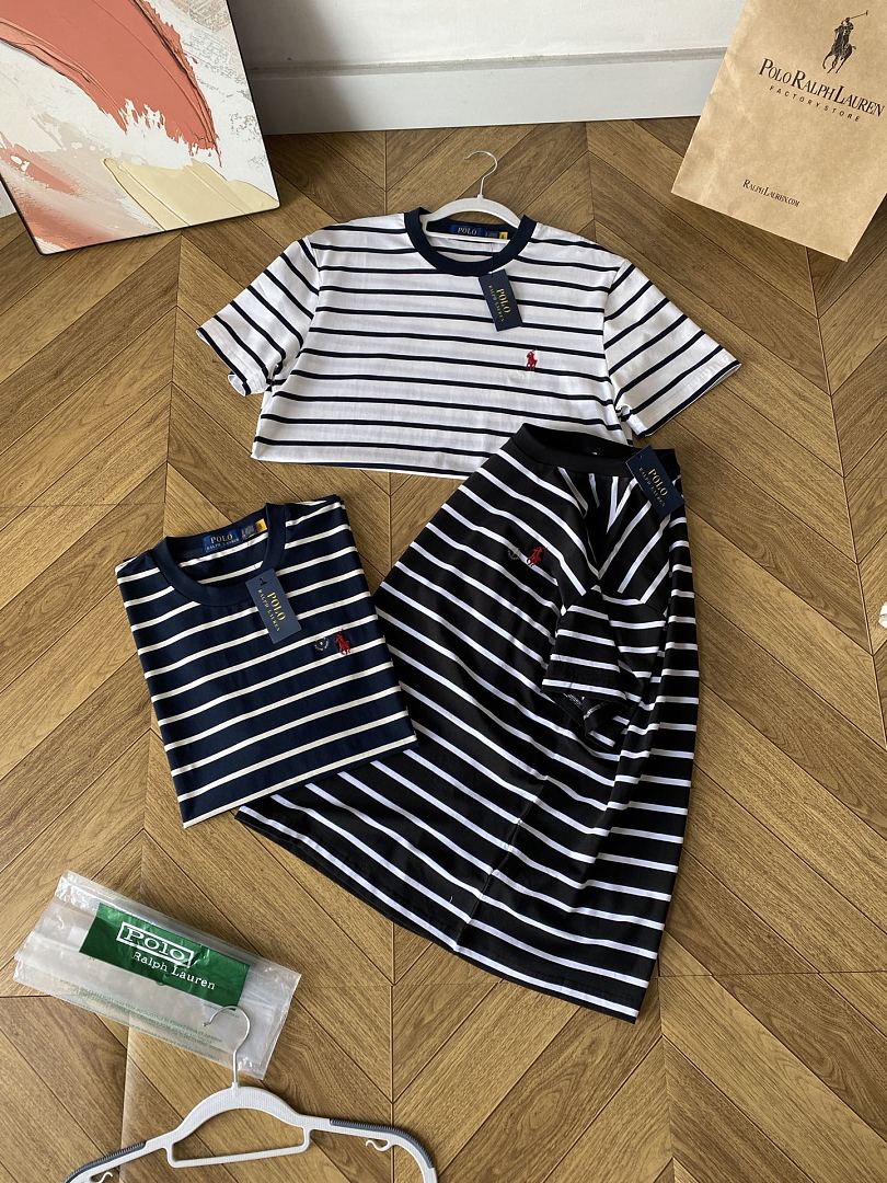 Other €14.0 ##Striped Jersey T-Shirt RL Striped Short Sleeve T 521226 E - Image 18