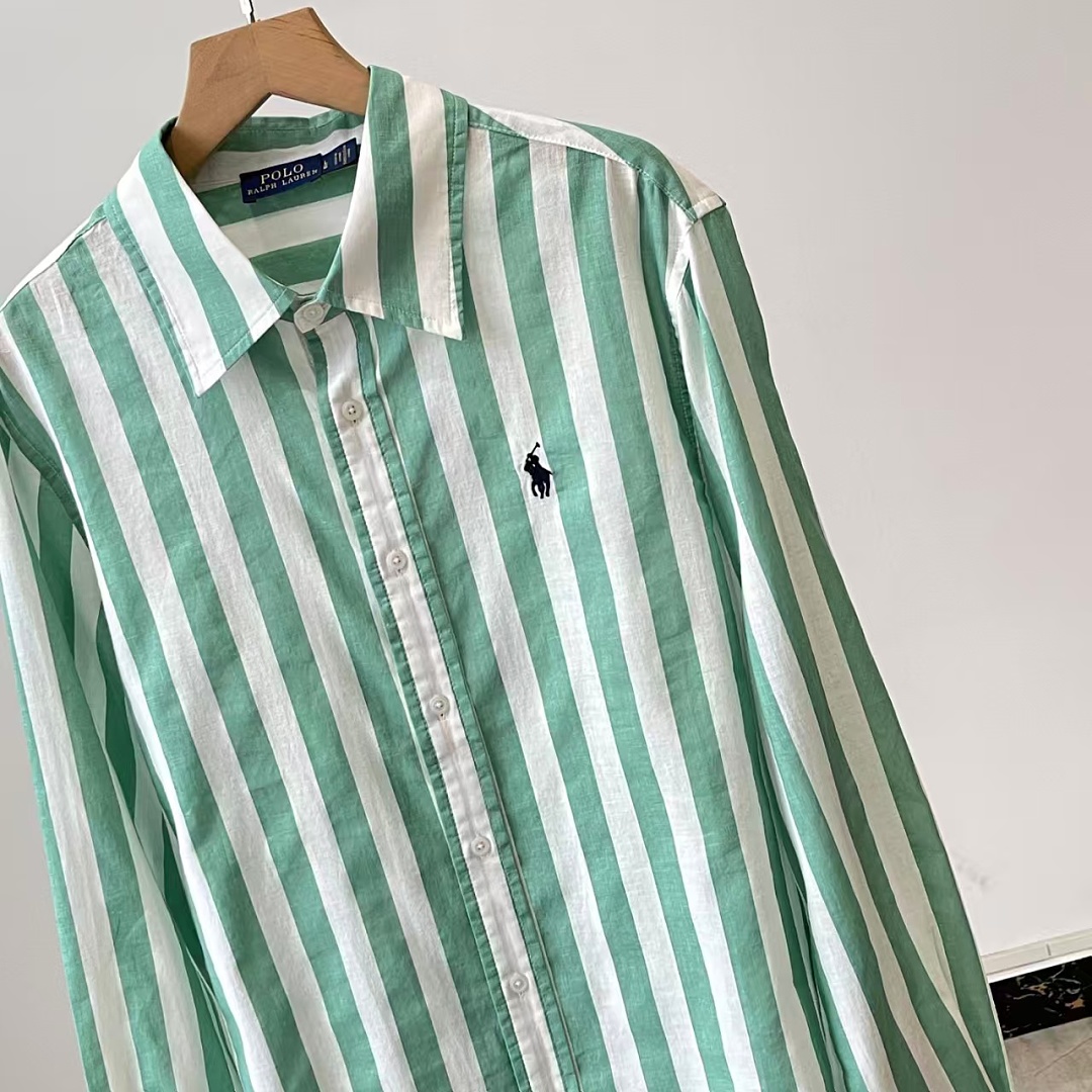 Other €28.3 ##Linen Stripe Shirt 027 Linen Striped P - Image 38