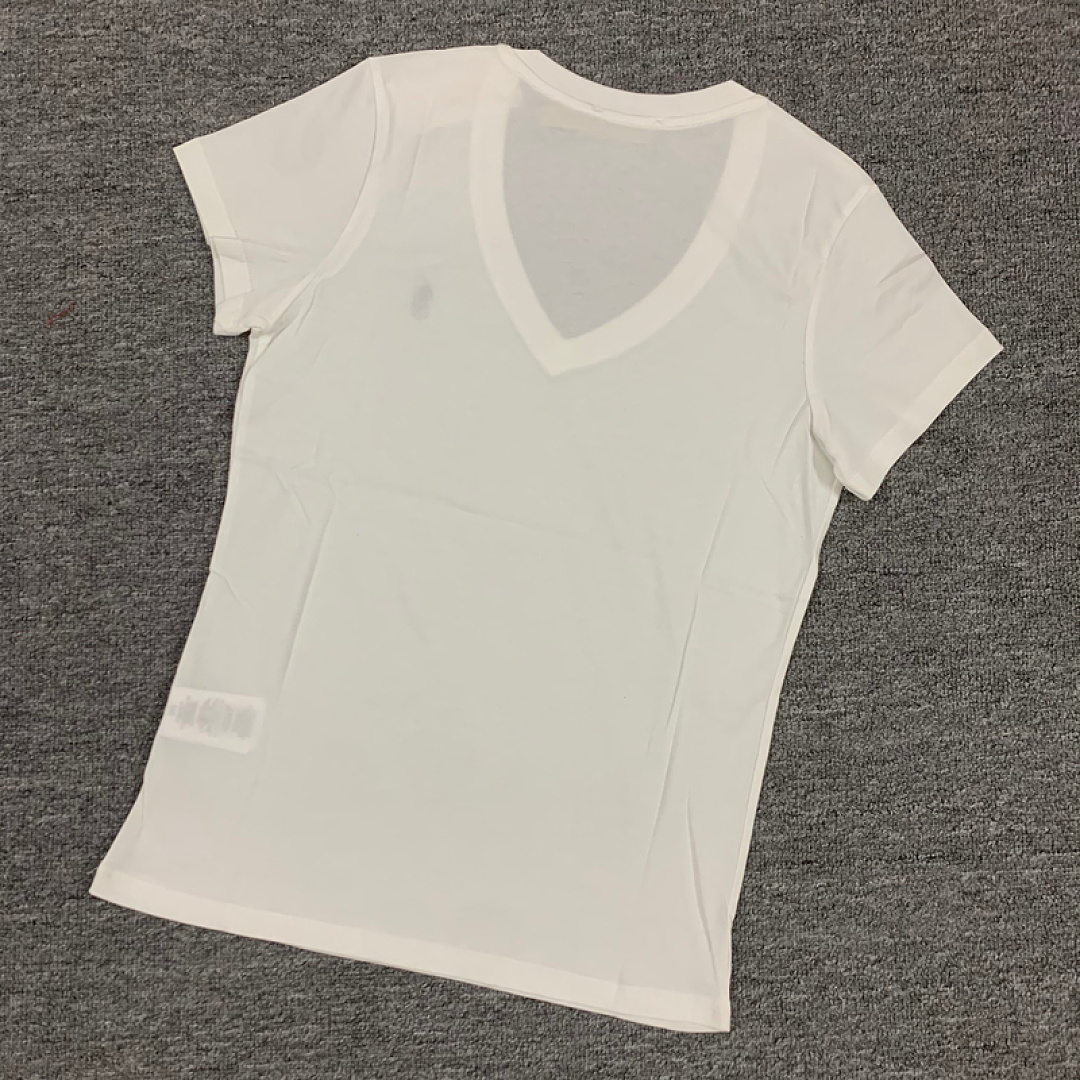 Other €10.1 #Pure Cotton V-Neck Solid Color T-Shirt For Women V Collar T C - Image 11