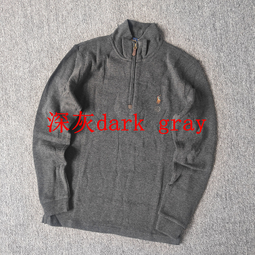 Other 20.4 ##Colored Pony Quarter-Zip Pullover Color Half G - Image 4