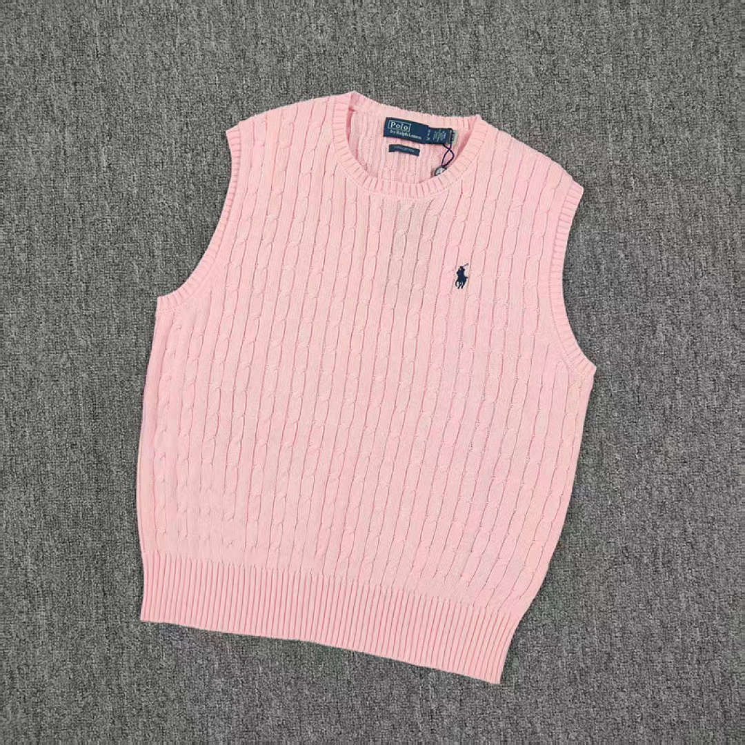 Other €18.7 Crewneck Cotton-Jersey Vest Collar Solid Cotton C - Image 8