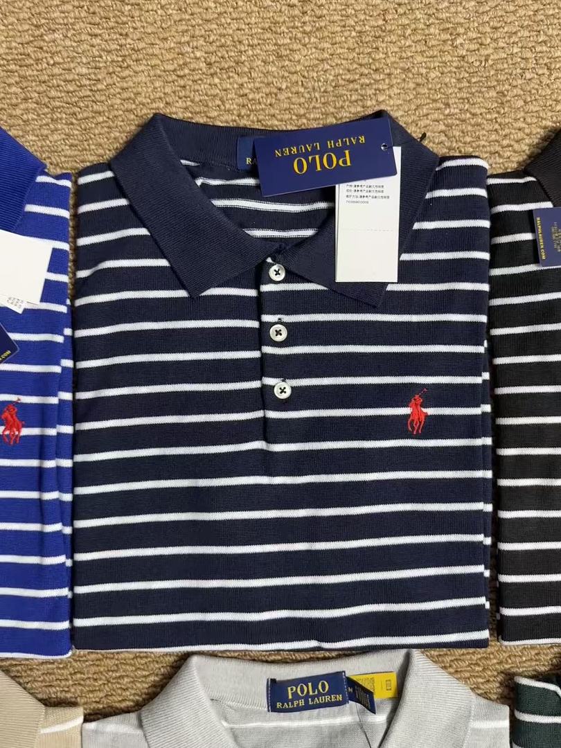 Other €20.2 ## Pima Cotton Little Stripe Polo Shirt 6 Striped Short Sleeve R - Image 13