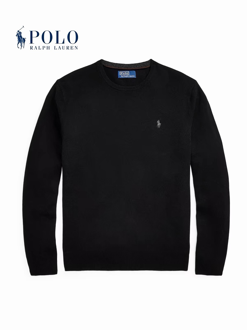 Other €23.4 100%Wool Sweater RL Mens Collar Triple Fleece Y - Image 9