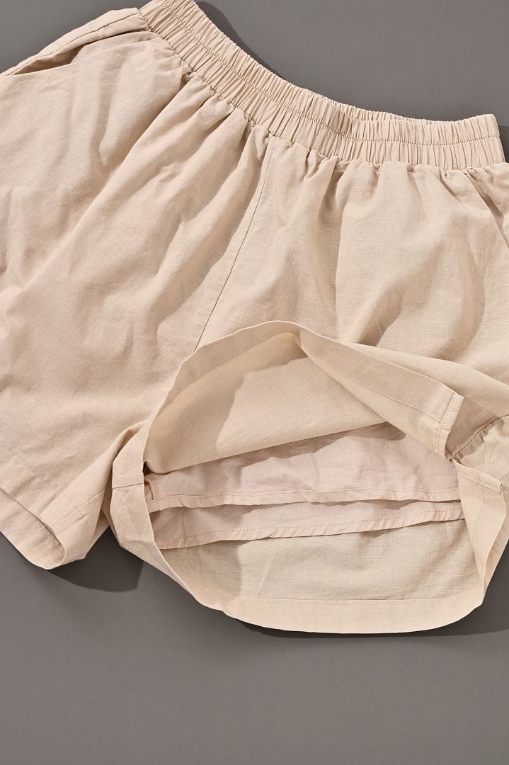 Other €16.6 ##Women's Linen Shorts With Liner Womens Short M - Image 20